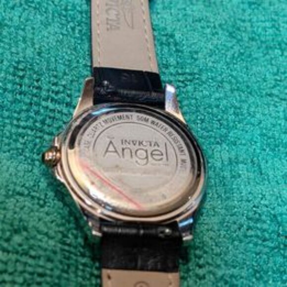 INVICTA 12544 ANGEL MOP Diamond Dial Watch Set With Additional Watch Straps 16mm - Picture 7 of 8